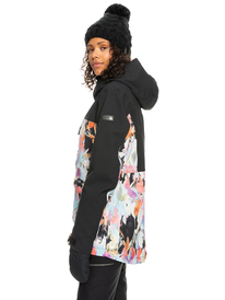 9 Stated Insulated Snow Jacket Black ERJTJ03377 Roxy