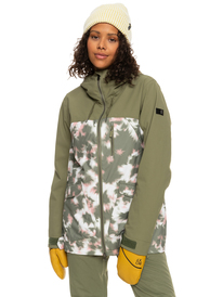 6 Stated 2022 - Veste de snow isolante pour Femme Beige ERJTJ03377 Roxy