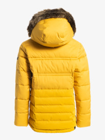 9 Quinn Insulated Snow Jacket Yellow ERJTJ03378 Roxy