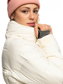 5 Quinn Insulated Snow Jacket White ERJTJ03378 Roxy