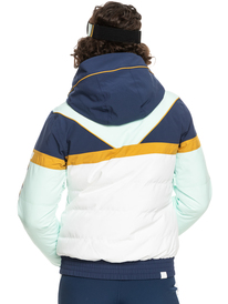 14 Peak Chic Insulated 2022 - Funktionelle Schneejacke für Frauen Blau ERJTJ03379 Roxy