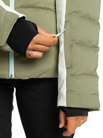 3 Snow Blizzard 2022 - Veste de snow isolante pour Femme Beige ERJTJ03382 Roxy