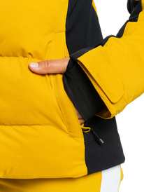 3 Snow Blizzard - Veste de snow isolante pour Femme Jaune ERJTJ03382 Roxy