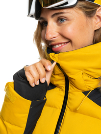 4 Snow Blizzard - Veste de snow isolante pour Femme Jaune ERJTJ03382 Roxy