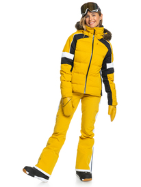 8 Snow Blizzard - Veste de snow isolante pour Femme Jaune ERJTJ03382 Roxy
