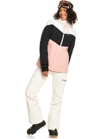 7 Winter Haven Insulated Snow Jacket Pink ERJTJ03383 Roxy
