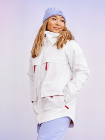 1 Womens Chloe Kim - Insulated Snow Jacket for Women  ERJTJ03384 Roxy