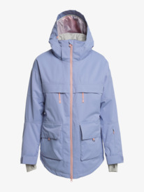 13 Chloe Kim - Veste de snow isolante pour Femme Violet ERJTJ03384 Roxy