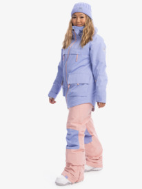 11 Chloe Kim - Veste de snow isolante pour Femme Violet ERJTJ03384 Roxy