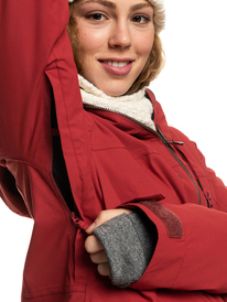 10 Stated WarmLink Snow Jacket Red ERJTJ03386 Roxy