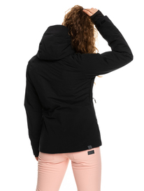 17 Dusk WarmLink Insulated Snow Jacket Black ERJTJ03389 Roxy