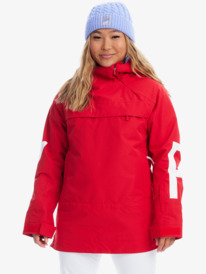 3 Chloe Kim Overhead - Geïsoleerd Snowjack voor Dames Red ERJTJ03390 Roxy