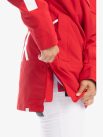 7 Chloe Kim Overhead - Geïsoleerd Snowjack voor Dames Red ERJTJ03390 Roxy