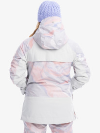 14 Chloe Kim Overhead - Isolierte Schneejacke für Frauen  ERJTJ03390 Roxy