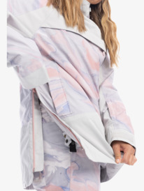 10 Chloe Kim Overhead - Isolierte Schneejacke für Frauen  ERJTJ03390 Roxy