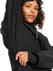4 Andie Insulated Snow Jacket Black ERJTJ03391 Roxy