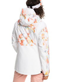 roxy, Andie Insulated Snow Jacket, BRIGHT WHITE TENDERNESS (wbb2) Andie - Insulated Snow Jacket for Women ERJTJ03391