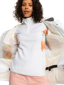 6 Andie Insulated Snow Jacket White ERJTJ03391 Roxy