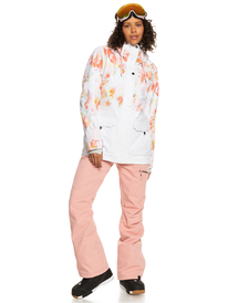 7 Andie Insulated Snow Jacket White ERJTJ03391 Roxy