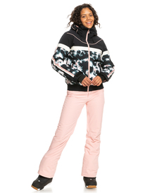 6 Dawn Peak - Technical Snow Jacket for Women Black ERJTJ03403 Roxy