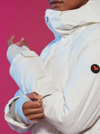 10 Dusk WarmLink® - Technisch Snowjack voor Dames White ERJTJ03405 Roxy