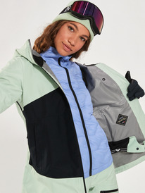 7 GORE-TEX® Lunalite 3L - Funktionelle Schneejacke für Frauen Grün ERJTJ03410 Roxy