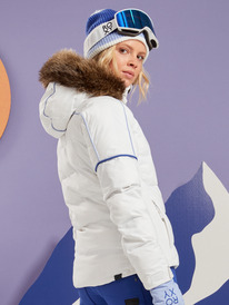 1 Snowblizzard - Technical Snow Jacket for Women White ERJTJ03412 Roxy