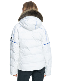 14 Snowblizzard - Technical Snow Jacket for Women White ERJTJ03412 Roxy