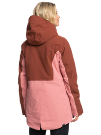 16 Stated - Technisch Snowjack voor Dames Brown ERJTJ03413 Roxy