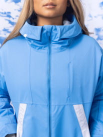 8 Chloe Kim Technical Snow Jacket Blue ERJTJ03414 Roxy
