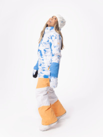 14 Chloe Kim Technical Snow Jacket Blue ERJTJ03414 Roxy