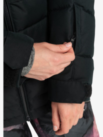 7 Quinn Technical Snow Jacket Black ERJTJ03416 Roxy