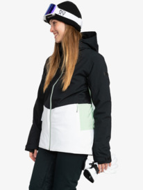7 Peakside - Technical Snow Jacket for Women Black ERJTJ03425 Roxy