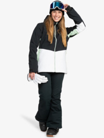 13 Peakside - Technical Snow Jacket for Women Black ERJTJ03425 Roxy