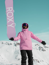 3 Radiant Lines Overhead Technical Snow Jacket Pink ERJTJ03426 Roxy