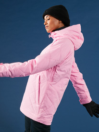 6 Radiant Lines Overhead Technical Snow Jacket Pink ERJTJ03426 Roxy