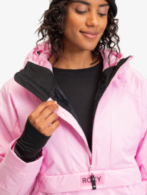 12 Radiant Lines Overhead Technical Snow Jacket Pink ERJTJ03426 Roxy