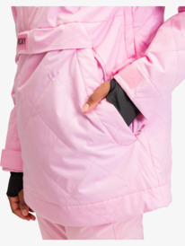 14 Radiant Lines Overhead Technical Snow Jacket Pink ERJTJ03426 Roxy