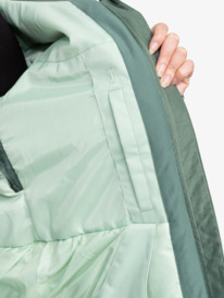 4 Roxy Jetty Block - Technical Snow Jacket for Women Blue ERJTJ03434 Roxy