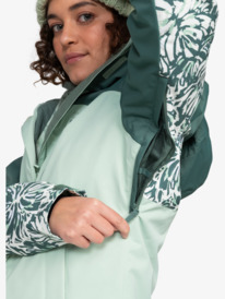 5 Roxy Jetty Block - Technical Snow Jacket for Women Blue ERJTJ03434 Roxy