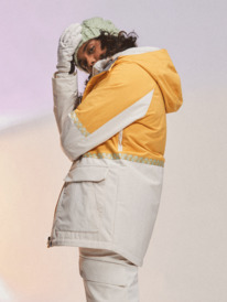 3 Ritual - Veste de snow technique pour Femme Jaune ERJTJ03447 Roxy