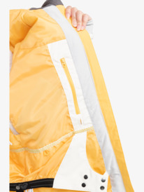 12 Ritual - Veste de snow technique pour Femme Jaune ERJTJ03447 Roxy
