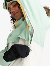 14 Shelter - Technical Snow Jacket for Women Green ERJTJ03452 Roxy