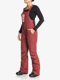 3 Rideout 2021 - Pantalón de peto para nieve para Mujer Rojo ERJTP03116 Roxy