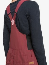 6 Rideout 2021 - Pantalón de peto para nieve para Mujer Rojo ERJTP03116 Roxy