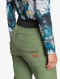 4 Rising High - Shell-Schneehose für Frauen Grün ERJTP03118 Roxy