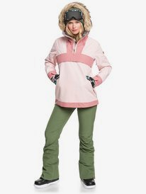 6 Rising High - Shell-Schneehose für Frauen Grün ERJTP03118 Roxy