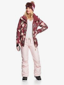 6 Nadia 2022 - Pantalón para Nieve para Mujer Rosa ERJTP03121 Roxy
