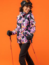 1 Rideout Insulated Snow Bib Pants Black ERJTP03153 Roxy