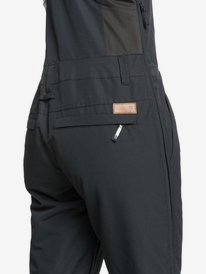 10 Rideout Insulated Snow Bib Pants Black ERJTP03153 Roxy
